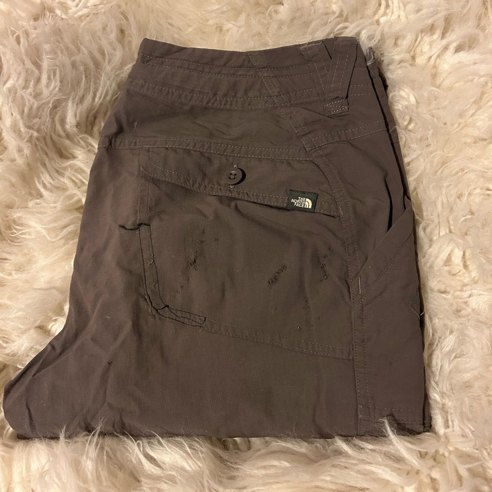 The North Face Taupe Cargo Shorts